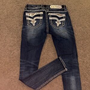 Rock Revival Women's Dark Blue Skinny Jeans